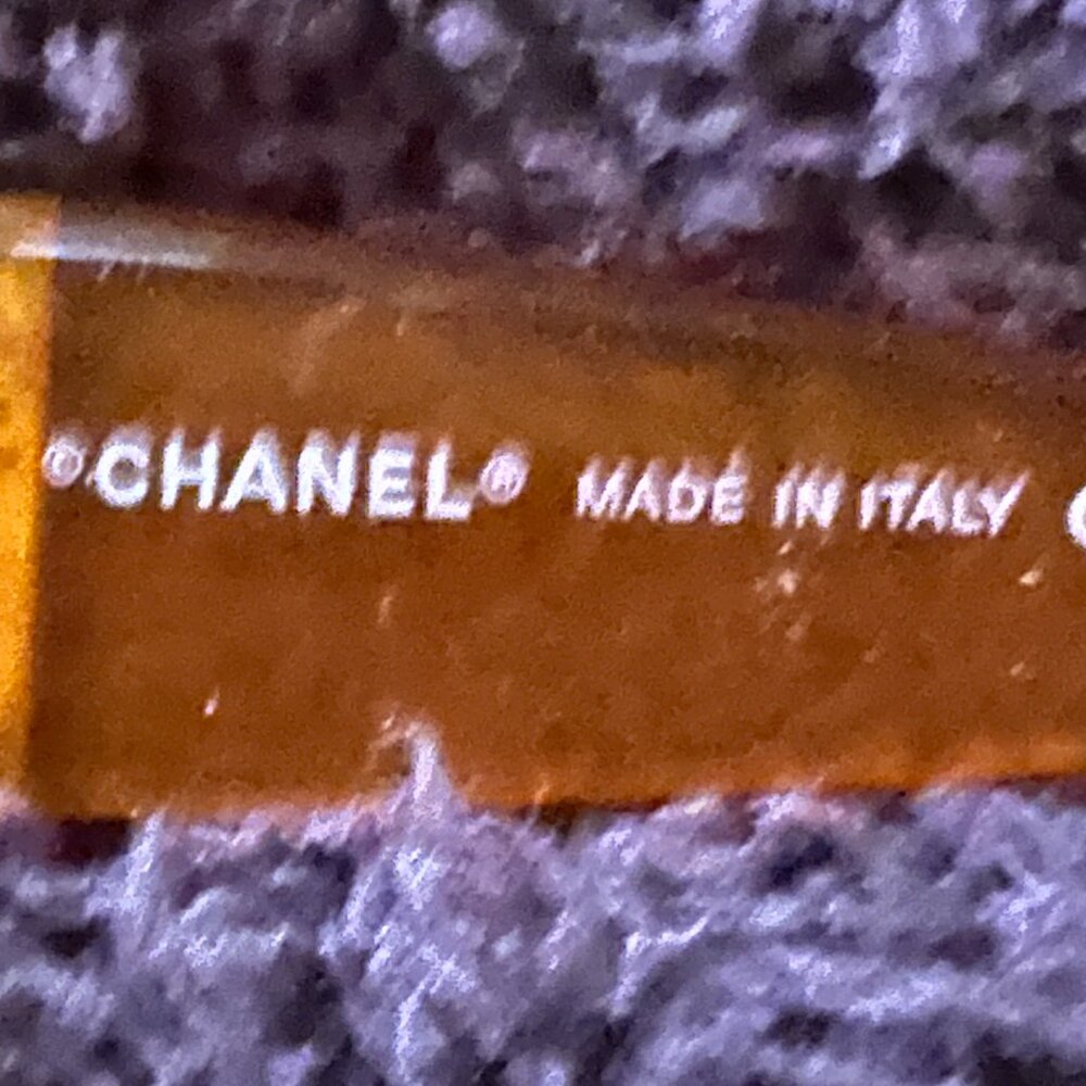 Vintage Interlocking Chanel Square Sunglasses - image 3